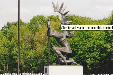 Памятник польским крылатым гусарам
