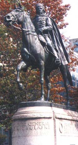 Памятник Казимежу Пуласки в Вашингтоне