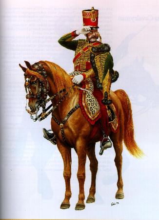Полковник 7го гусарского полка, 1813