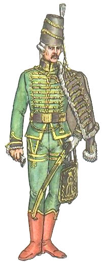 Офицер-ахтырец, 1766-1776