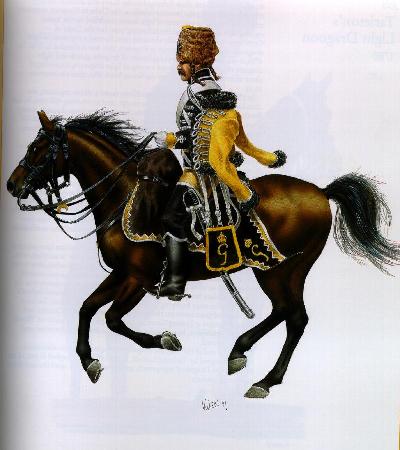 Шведский гусар, 1761
